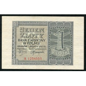 1 złoty 1940 - A -