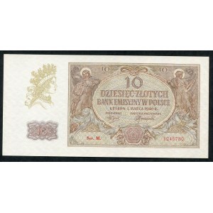 10 złotych 1940 ser. M.