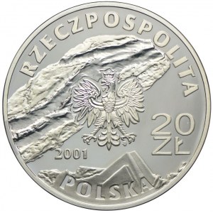 20 złotych 2001 Kopalnia Soli w Wieliczce