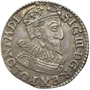 Zygmunt III Waza, trojak 1593, Olkusz
