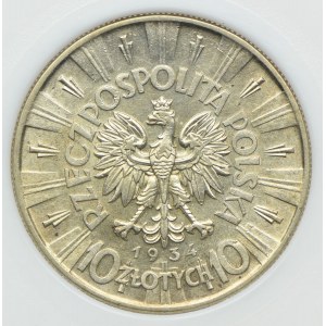 10 złotych 1934, Józef Piłsudski