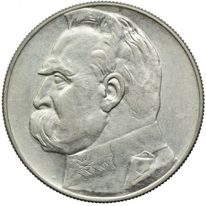 10 złotych 1937, Józef Piłsudski