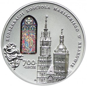50 złotych 2020, 700-lecie Konsekracji kościoła Mariackiego w Krakowie