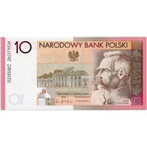 10 złotych, 2008, Niepodległość