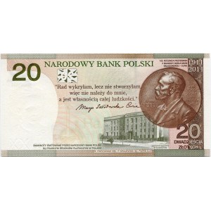 20 złotych 2011, Maria Skłodowska-Curie
