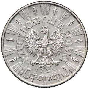 10 złotych 1934, Józef Piłsudski