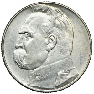 10 złotych 1936, Józef Piłsudski
