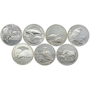 Zestaw monet 20 złotych 2002-2014 (7szt.)