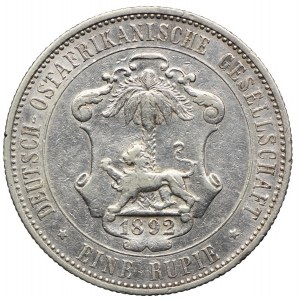 Niemiecka Afryka Wschodnia, 1 rupia 1892
