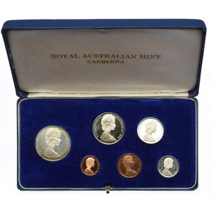 Australia, zestaw monet 1966, PROOF (6 szt.)