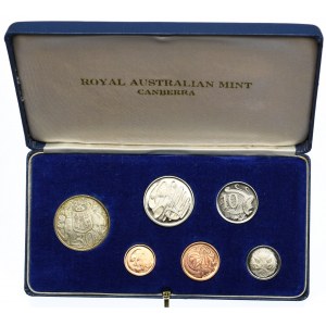 Australia, zestaw monet 1966, PROOF (6 szt.)