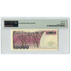10000 złotych 1987 - A - PMG 65