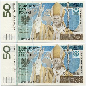 50 złotych 2006, Jan Paweł II (2szt.)