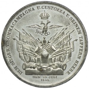 Austria, Bitwa pod Custozą - Graf Radetzky 1848