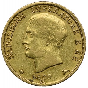 Włochy Królestwo-Napoleon I, 20 lirów 1809