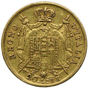 Włochy Królestwo-Napoleon I, 20 lirów 1809
