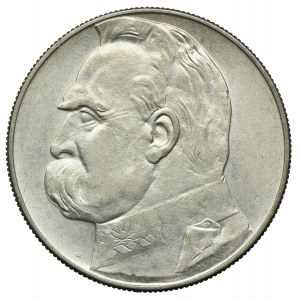 10 złotych 1937, Józef Piłsudski