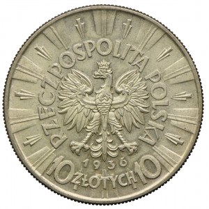 10 złotych 1936, Józef Piłsudski