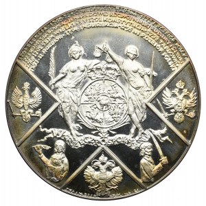Medal z serii królewskiej PTAiN, Stanisław August Poniatowski 1992 (srebro)