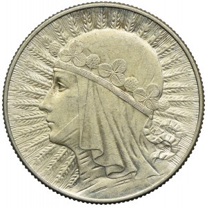 5 złotych 1933, Głowa Kobiety