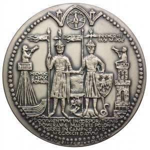 Medal z serii królewskiej PTAiN, Przemysław II 1981 (srebro)