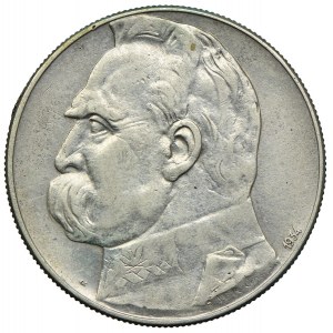 10 złotych 1934, Józef Piłsudski - Orzeł Strzelecki