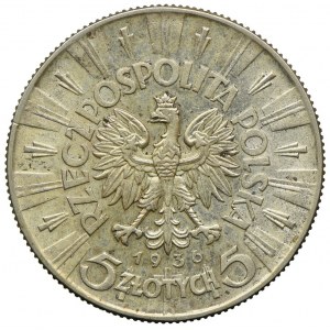 5 złotych 1936, Józef Piłsudski