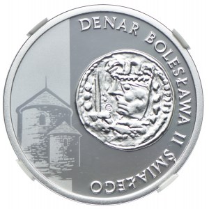 5 złotych 2013, Denar Bolesława Śmiałego, NGC PF70