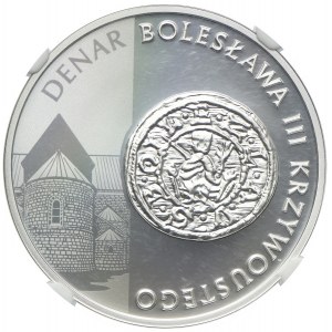 10 złotych 2014, Denar Bolesława III Krzywoustego, NGC PF70