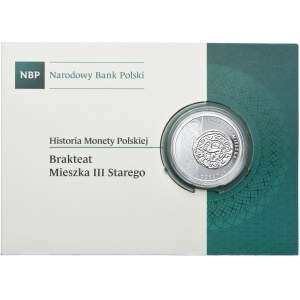 10 złotych 2014, Brakteat Mieszka III Starego