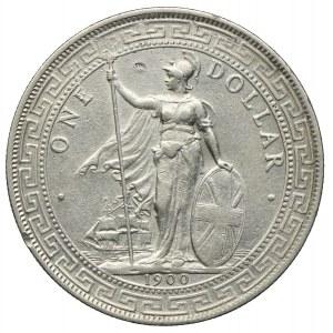 Wielka Brytania, 1 dolar 1900 B, Bombaj