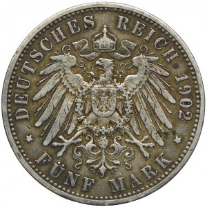 Niemcy, Prusy, 5 marek 1902 A/Berlin
