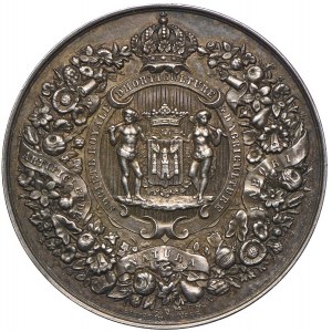 Belgia, medal nagrodowy, Królewskie Towarzystwo Ogrodnictwa i Rolnictwa Antwerpia