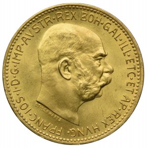 Austria, Franciszek Józef I, 20 koron 1915 Wiedeń
