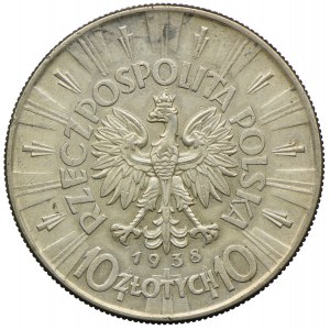 10 złotych 1938, Józef Piłsudski