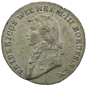 Niemcy, Prusy, Fryderyk Wilhelm III, 4 grosze 1808 G/Kłodzko