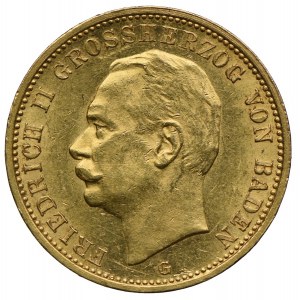 Niemcy, Badenia, Fryderyk II, 20 marek 1911 G