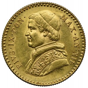 Watykan, Pius IX, 2 ½ scudo 1858 R