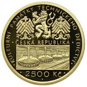 Czechy, 2500 koron 2008, Browar w Pilźnie