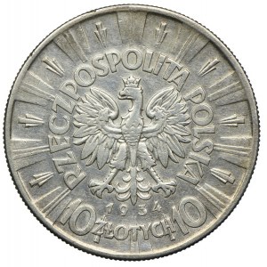 10 złotych 1934, Józef Piłsudski