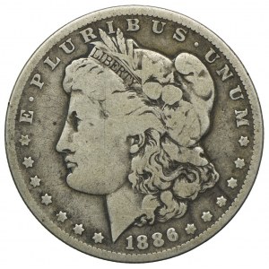 USA, 1 dolar 1886, O/Nowy Orlean
