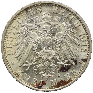 Niemcy, Prusy, 2 marki 1913, A/Berlin