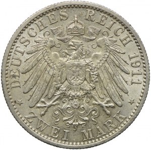 Niemcy, Prusy, 2 marki 1911, A/Berlin