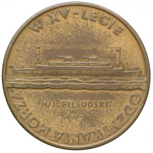 Medal Liga Morska i Kolonialna - XV rocznica odzyskania dostępu do morza 1935