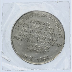 Medal Jerzy Popiełuszko 1984
