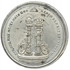 Pokój Cieszyński 1779, medal, rzadki