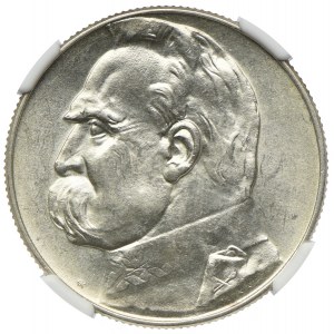 5 złotych 1935, Józef Piłsudski, NGC MS62