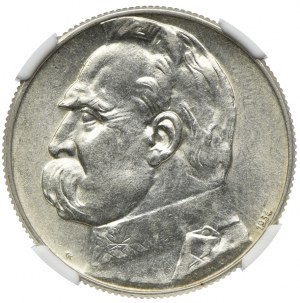 5 złotych 1934, Józef Piłsudski-Orzeł Strzelecki, NGC MS63