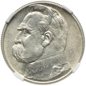 2 złote 1934, Józef Piłsudski, NGC MS64