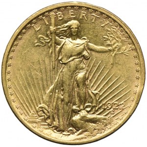 USA, 20 dolarów 1922